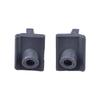 Left & Right Bumper to Fender Brackets Clips For Nissan Altima Leaf Rogue Sentra