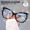 Vintage Cat Eye Reading Glasses for Women & Men - Fashion Eyewear for Daily Wear, Durable Reading Eyeglasses, +1.0 To +4.0