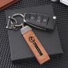 Anti-lost Car Key Chain for Mazda 3 6 2 5 BL BM GJ CX-5 CX-30 CX-7 CX-9 CX-8 Axela Atenza Leather Key Ring Protector K2