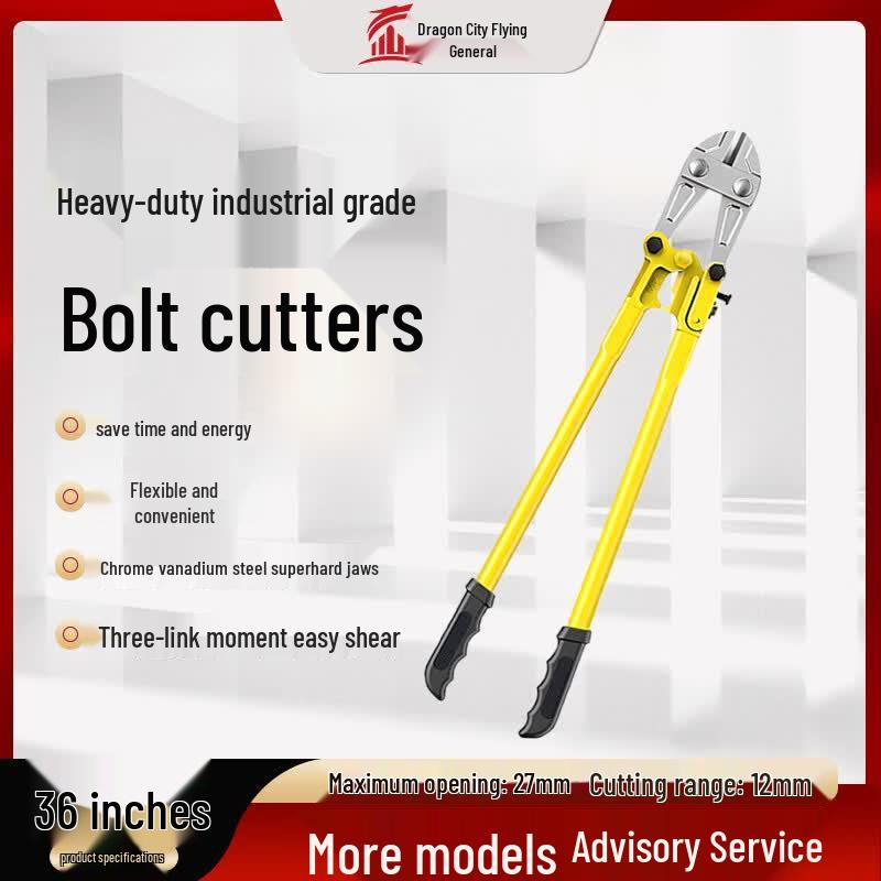 Heavy Duty Industrial Rebar & Wire Cutters 36 Inch