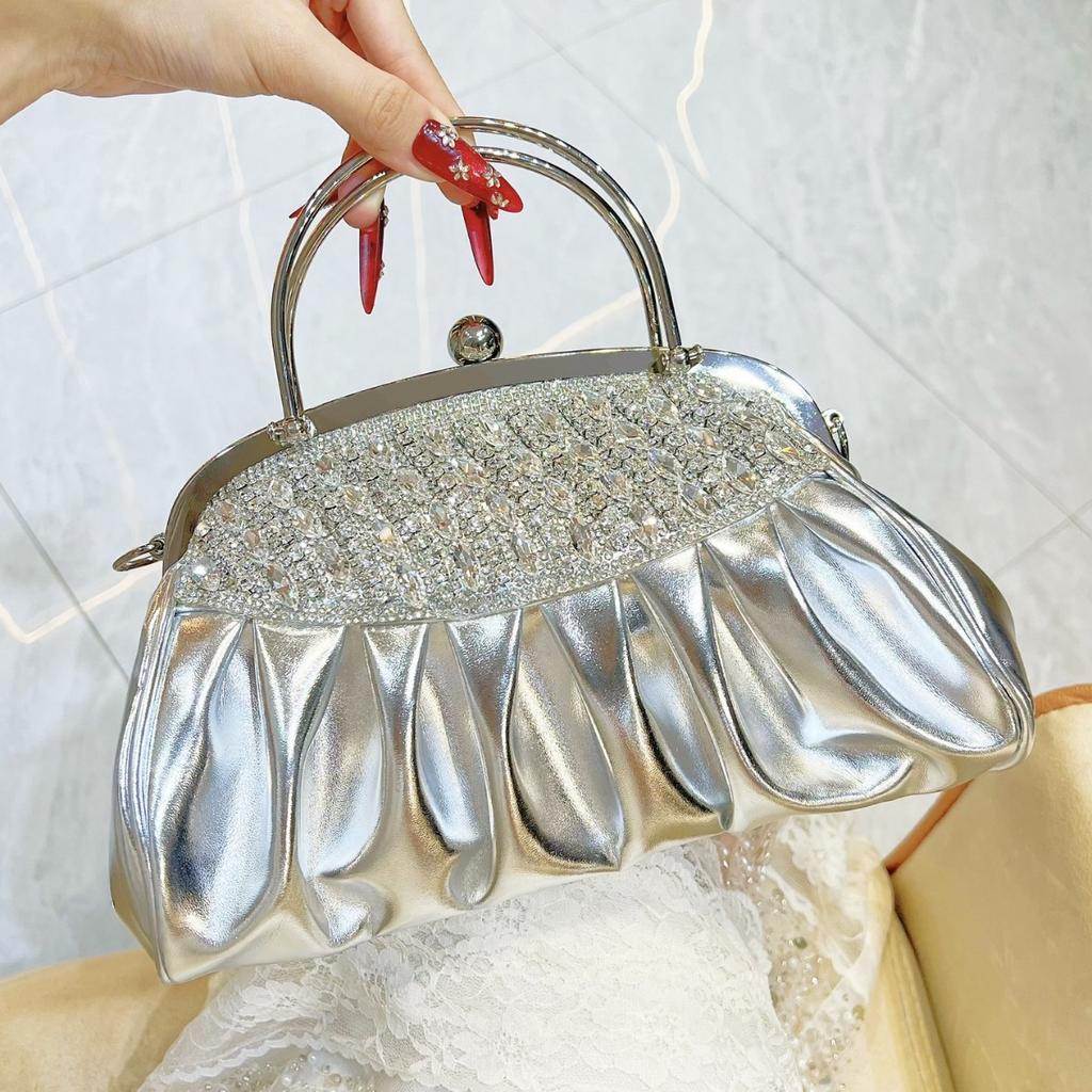 Diamantbesetzte Abendtasche Clutch Abendkleid-Tasche Formale Kleidung Tasche Damen-Tasche Handtasche