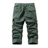Pantalones Cortos Versátiles Casuales Funcionales de Trabajo para Hombre Rectos Holgados Multibolsillos