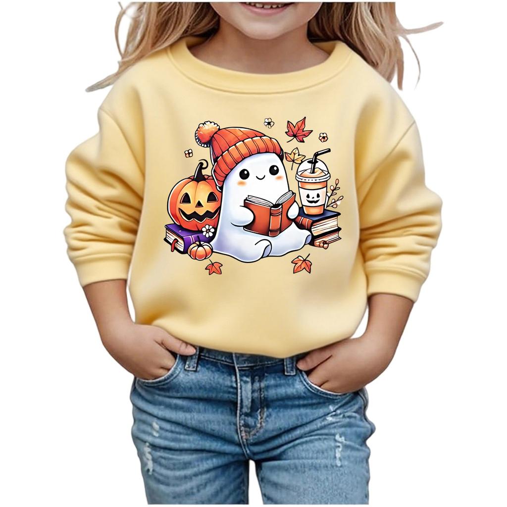 Boys Girls Child Fashion Daily Versatile Casual Crewneck Sweatshirts Daily Long Sleeve Patchwork Top Sweatshirts
