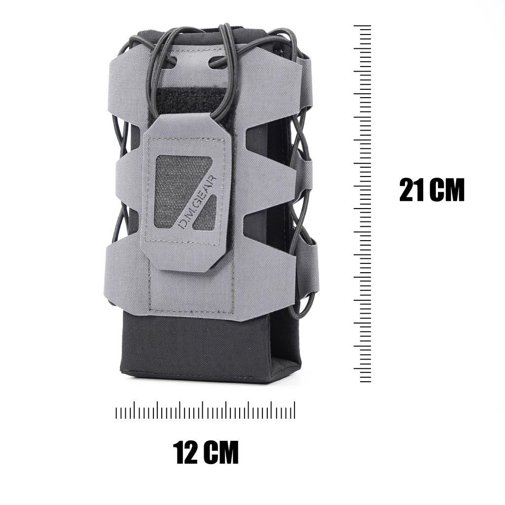 Molle Radio Pouch Tactical Water Bag Interphone Holster Carry Hunting Camping Walkie Talkie Military Holder Pocket