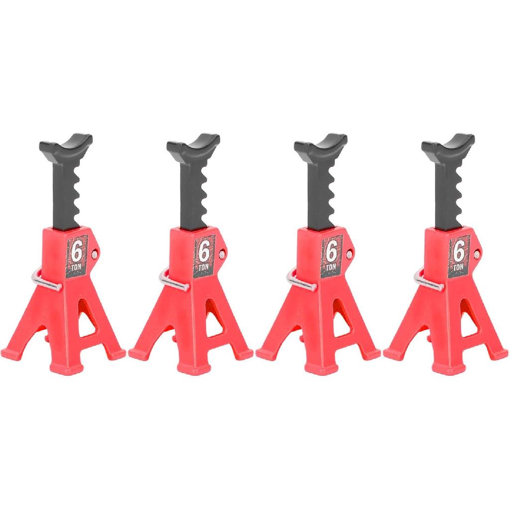 Haofy Mini Jack Stand, 4PCS RC Jack Stand Lightweight Compact Stable Performance Wide Application 1/24 for SCX24 RC Car