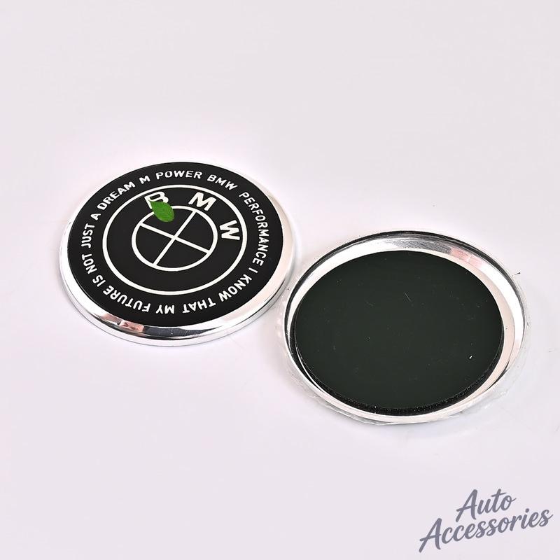 2026 Hot 45mm Car Steering Wheel M Emblem Badge Sticker For BMW E46 G80 F48 E84 G01 F30 G11 X1 X3 X5 X6 G07 F15 Auto Styling Accessories
