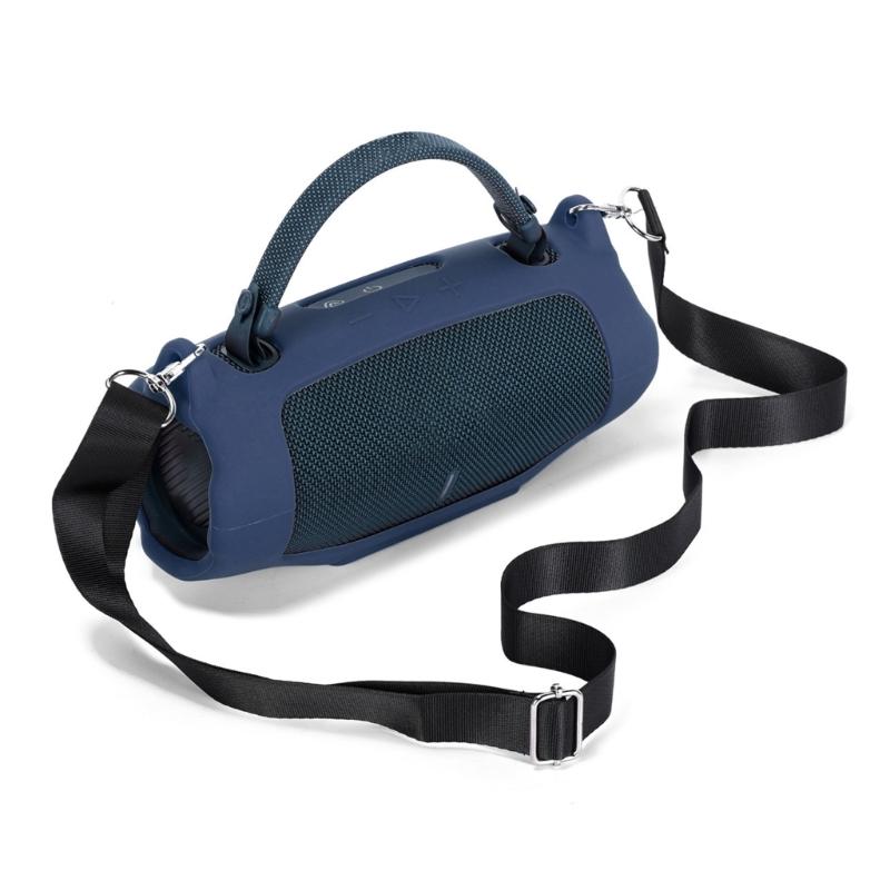 Durability Silicone Sleeve for Charge 6 Speaker Shoulder Pouch Shell Ensuring Perfect Fit and Easy Access to Port