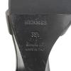 HERMES Legend Calfskin Sandals Women's Black 38 1/2 shoes black leatherUsed