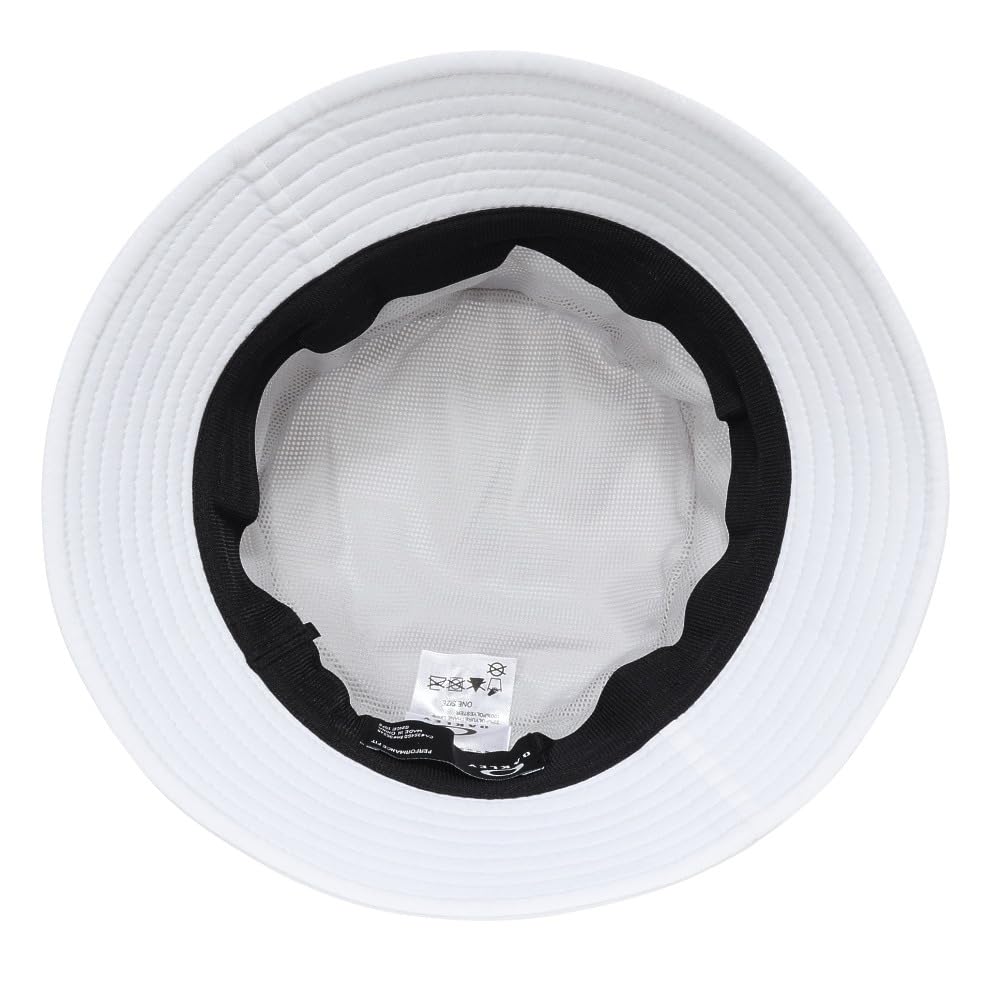 Oakley Elevate Bucket Size Free Size Hat, 25.0, Women's (100), White,