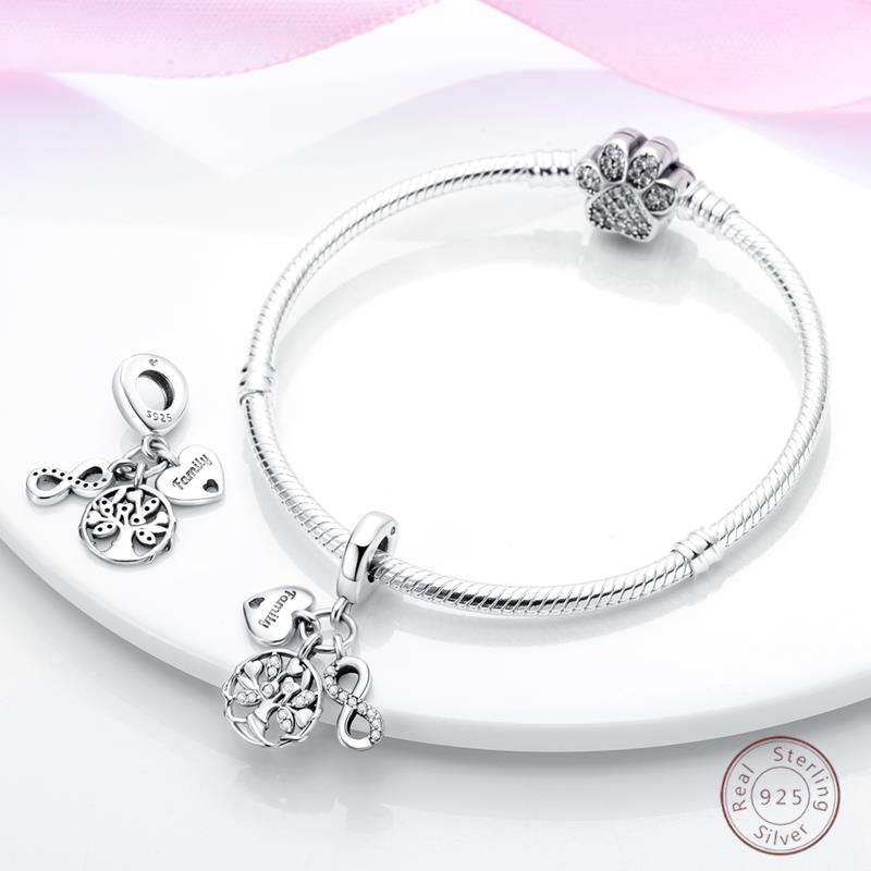 100% Copper Love Tree Sparkling Zirconia Beads 3Mm Diy Holiday Exquisite Jewelry Gift Making