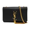 [Gebraucht] Ysl Kate Gold Logo Kette Glattes Leder Quaste Umhängetasche - Sehr Gut #B32FVP