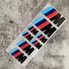 New Reflective Car Motorcycle Sticker Decals Tank Stickers For Bmw M 50TH Power Performance E28 E30 E34 E36 E46 E60 E90 F84 DE9
