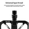 Nonslip Bicycles Pedals Flat Platform Sealed Bearing Footboards 9/16Inch Thread Mountain Bicycles Footrest Bikes Pedals