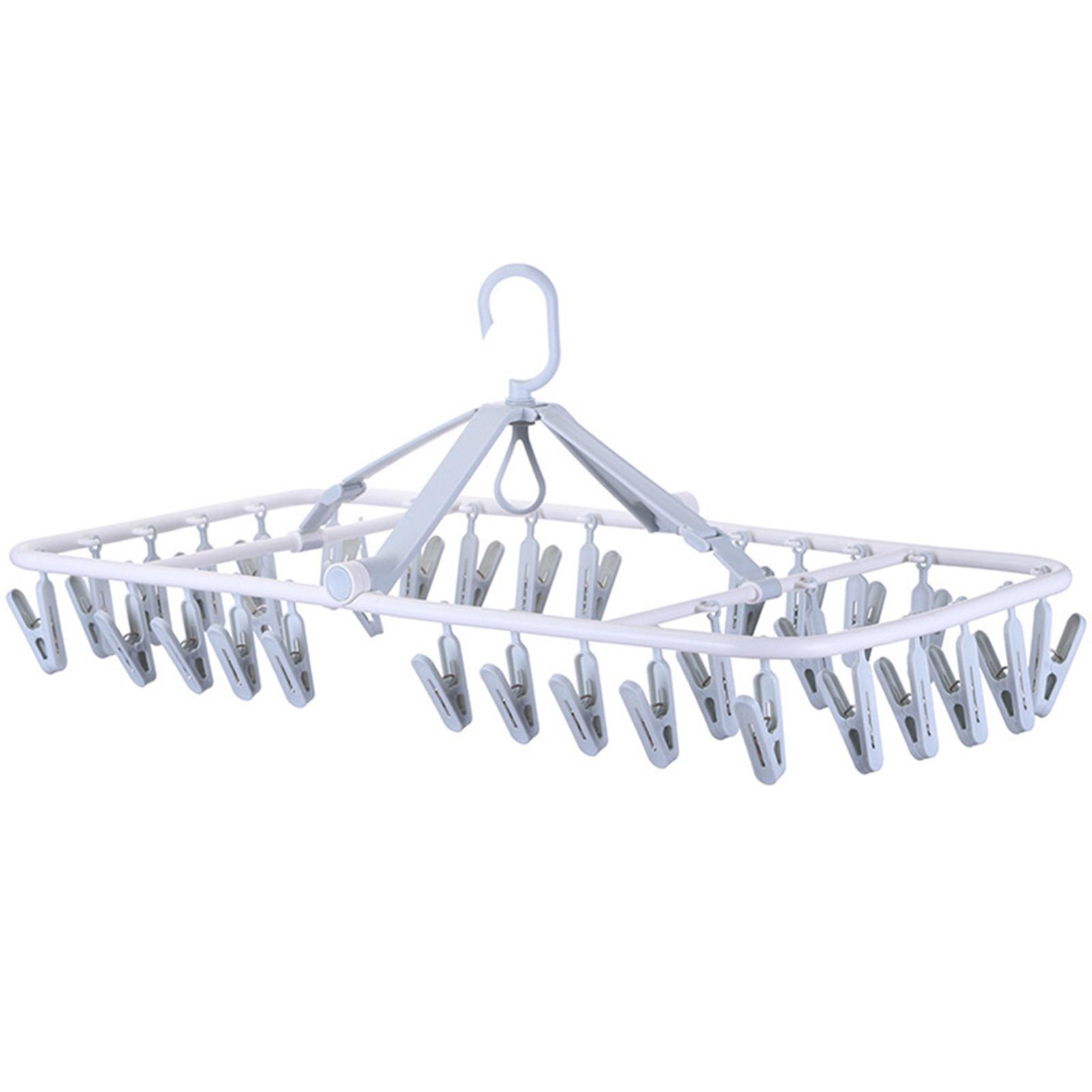 

Muitifunctional Coat Hanger Portable Foldable Suitable For Closet синій