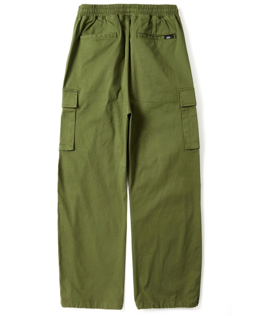 KULTE Wide Cargo Pants Khaki