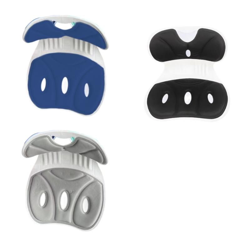 Orthopedic Seat Cushion for Lower Back Pains Relief Long Sitting Comfort Ergonomic Lumbar Support Seat Pillow Chair