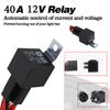 Relay Switch Control Wiring Harness Universal Car LED Work Light Bar Wiring Harness Relay Kit Safety Protection Auto Accessories