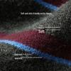 Women's Retro Striped Embroidered Round Neck Sweater