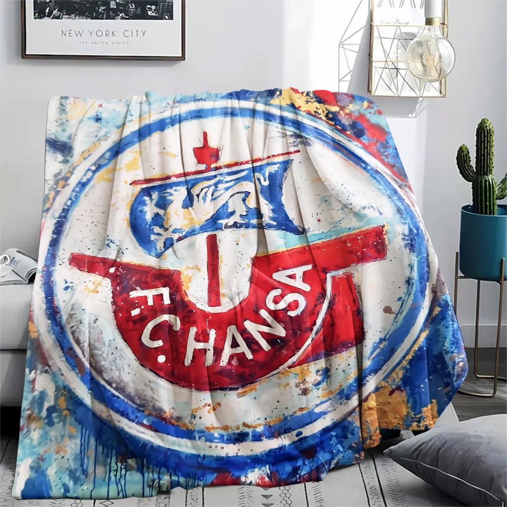 Hansa team,pattern Flannel Blanket, High quality Comfortable for All Seasons, Home Decor, Warmth and Comfort, Perfect for Gifts.