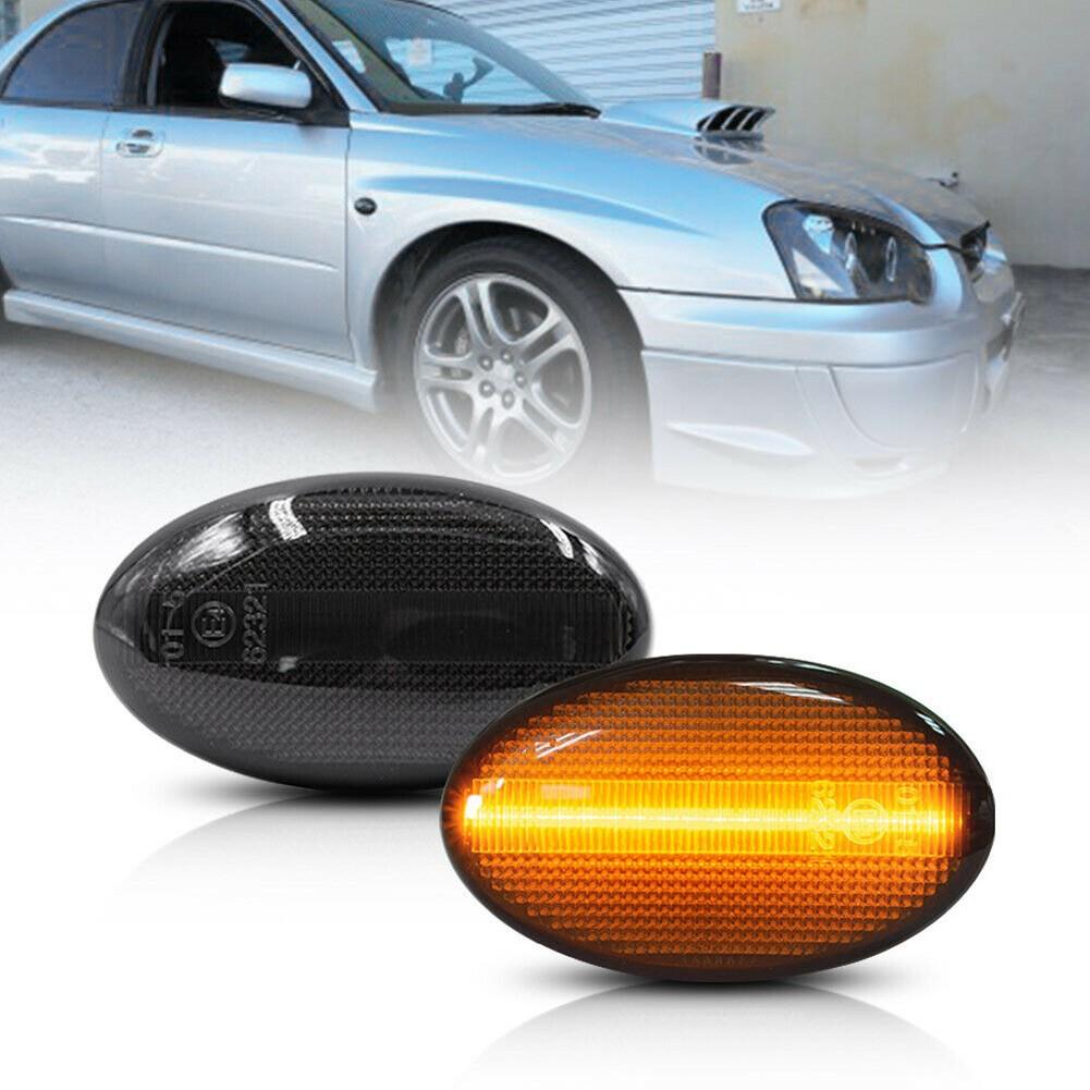 Satın alın 2*Sequential Amber LED Side Marker Light For SubaruImpreza