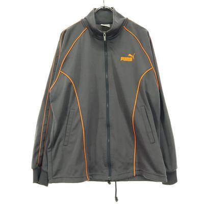 Made In Japan One Point Long Sleeve Track Jacket S Gray Jersey Men's Used