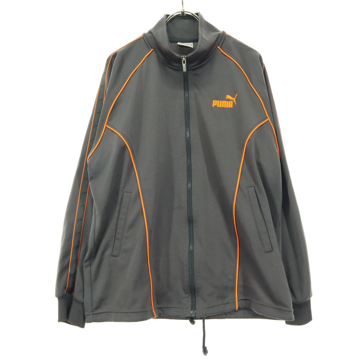 

PUMA made in Japan one point Long sleeve Track jacket S gray Jersey Men s Used