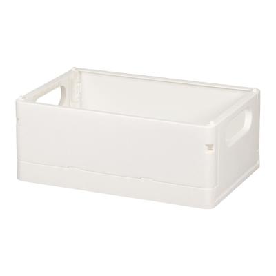 Foldable Storage Basket Plastic Multipurpose Durable Desk Container Folding Closet Container for