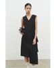 Recorde Pleats Layered Sleeveless Dress_Rqdam25565Bkx