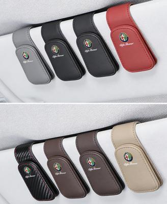 For 159 156 147 Mito Giulia Giulietta Tonale Car Interior Sunshade Card Ticket Storage Glasses Clip Accessories Tool