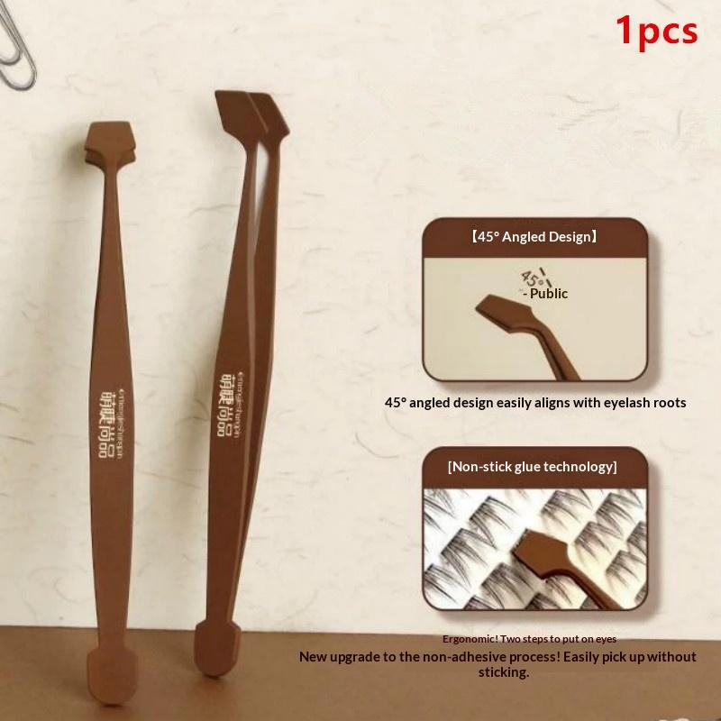 Eyelash Tweezer Applicator with Lightweight Design for Comfortable Beauty Application