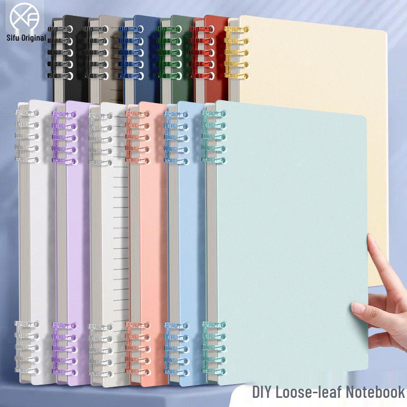 Morandi Colors B5 Loose-Leaf Detachable Coil Planner - Comfortable Thickened Notebook