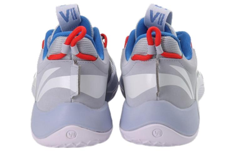 Li Ning SONIC 7 Low Textile, Synthetic Leather, TPU Cushioning Slip Resistant Abrasion Resistant Coverage Support ABAP033-3