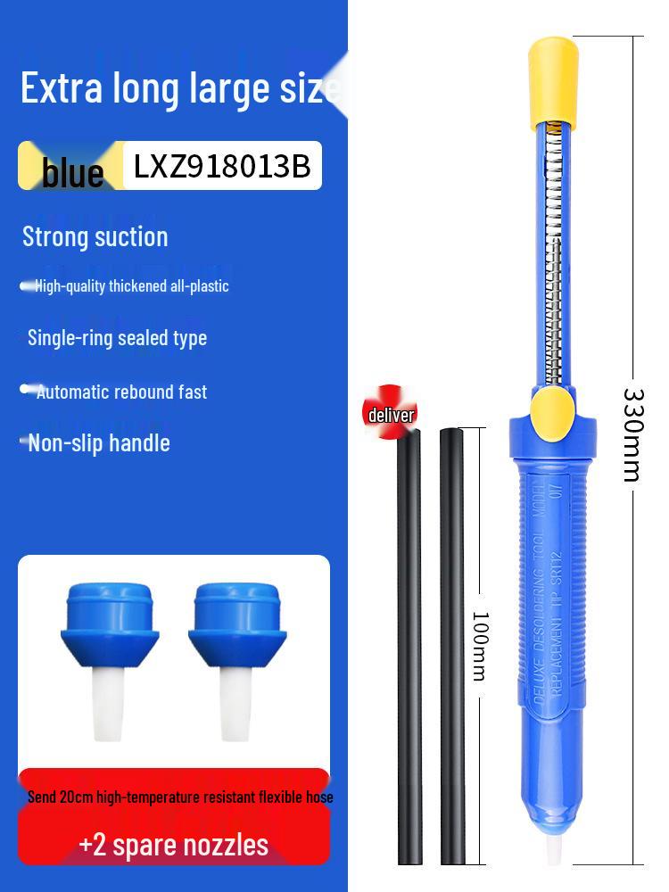 Deer Fairy High-Power Solder Sucker: Large, Powerful Suction Soldering Gun and Remover Artifact