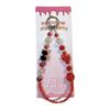 Beaded Flower Bear Keychain & Phone Lanyard Gift