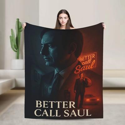 Warm Soft Blanket Decorative Throw for Couch Chair Fluffy Bedspread Better Call Saul Girls Boys Home Textile Throw