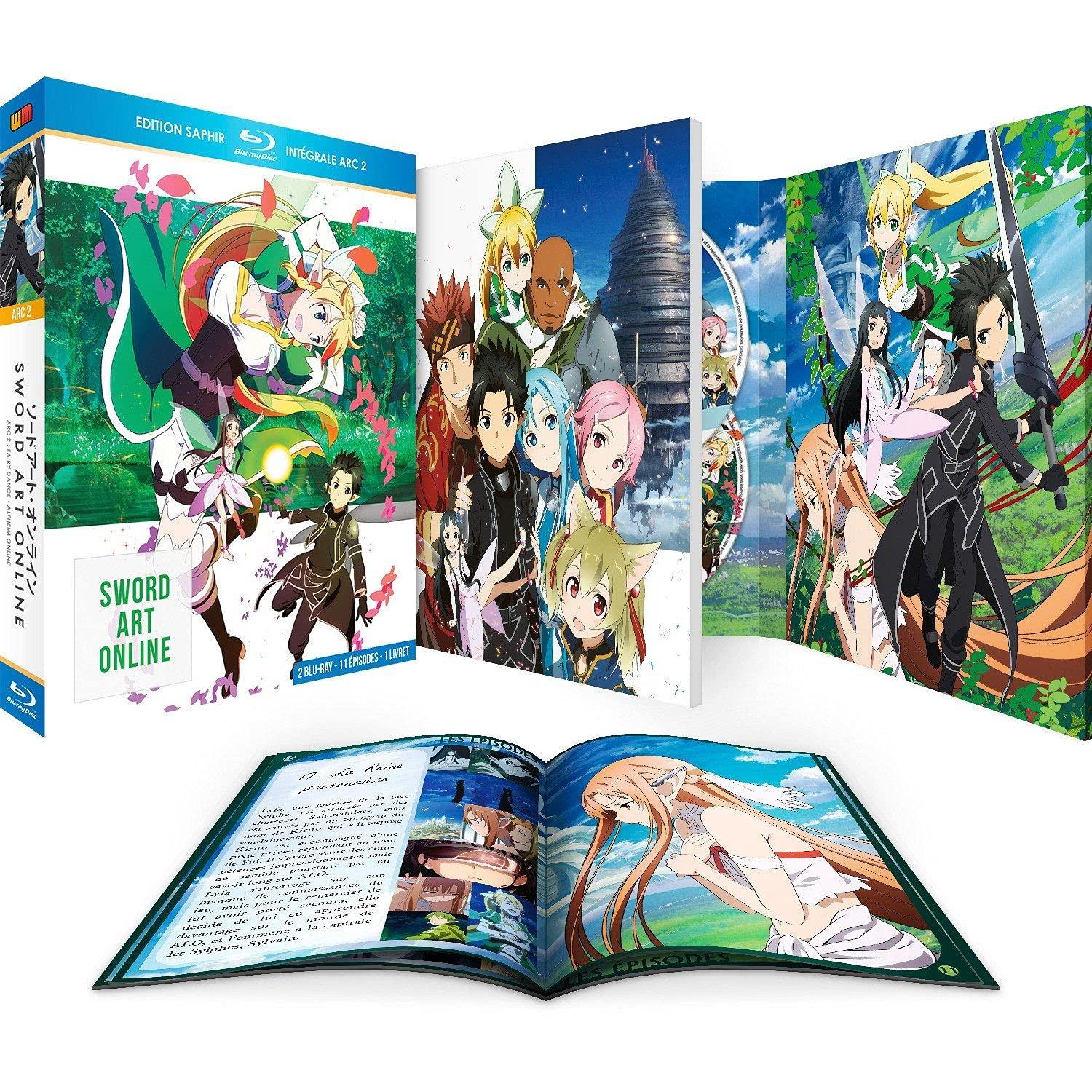 

Sword Art Online Арка 2 Издание Сапфир Буклет - (АЛО) - [2 Blu-ray] + [Сапфировое издание]