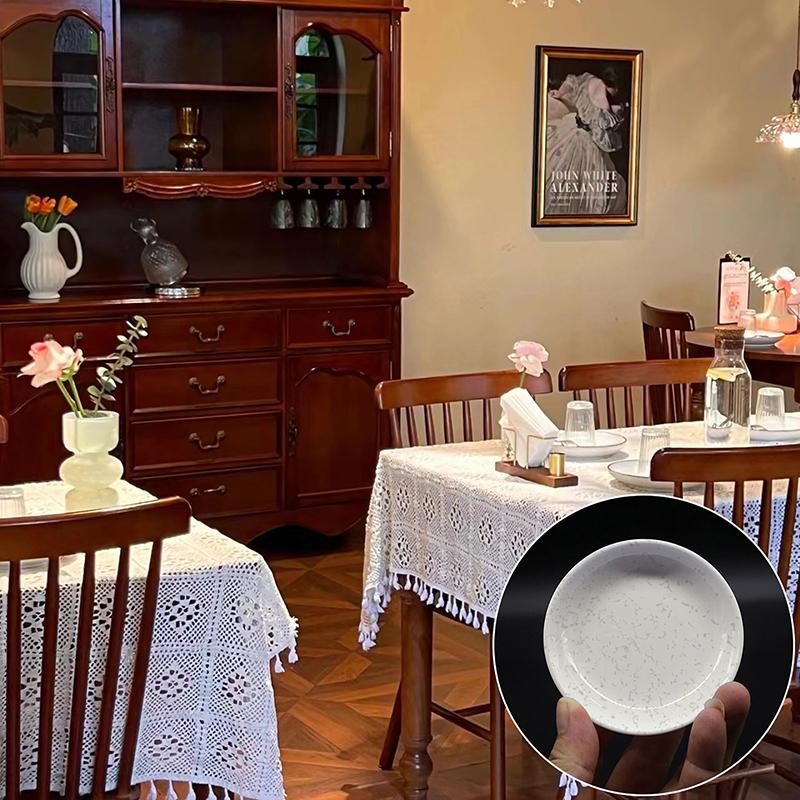 10 ks Misky na kořenící omáčku Máslo Hořčice Sushi Ocet Sójová Plastová Talíř Miska Kuchyňský Podšálek Pro Restauraci Domov Bufet