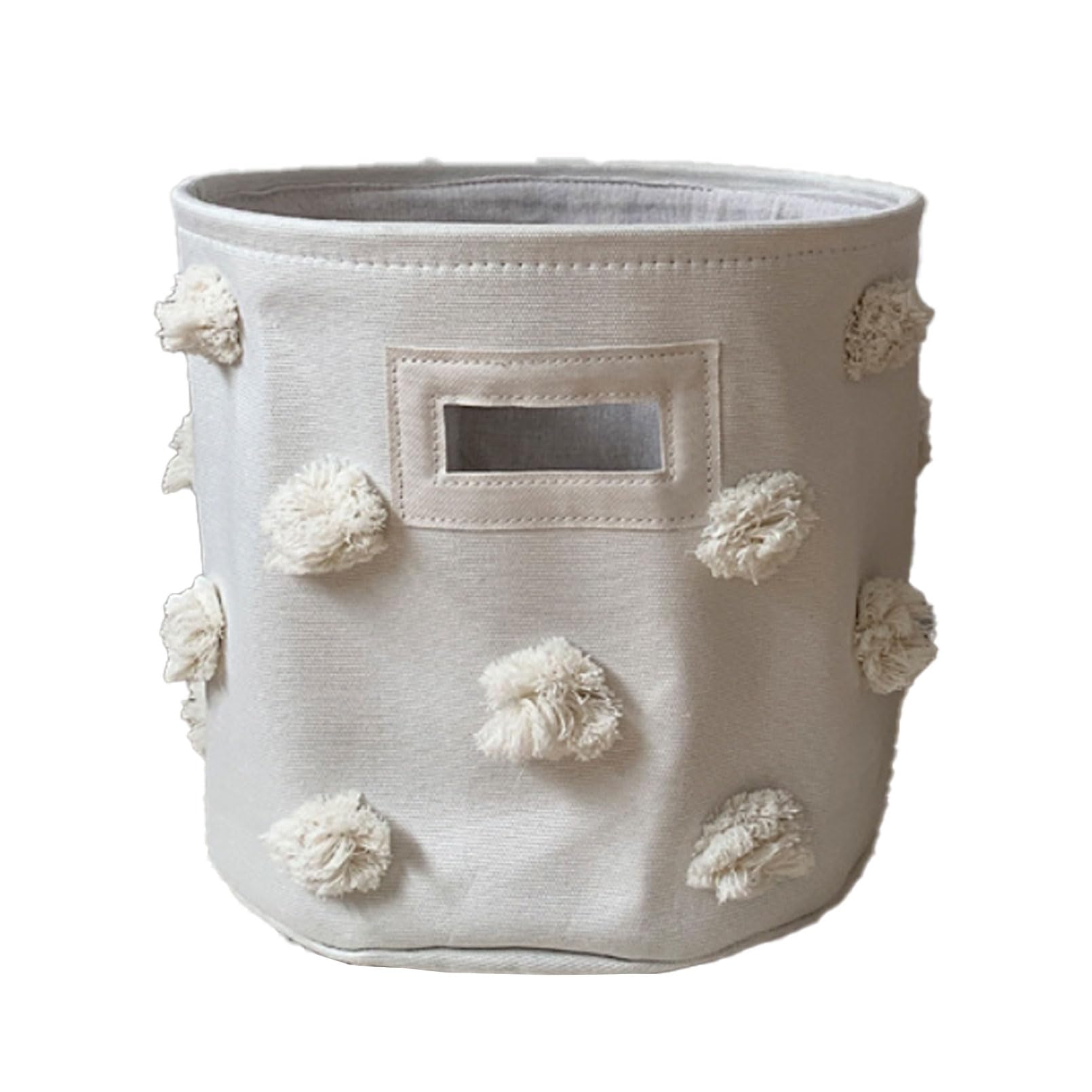 

Baby Toy Storage Storage Living Dehydration Laundry Rope White Fur Diameter Height 28cm [Shandini] Box, Clothes, Diaper, Goods, Room, Station, Basket,