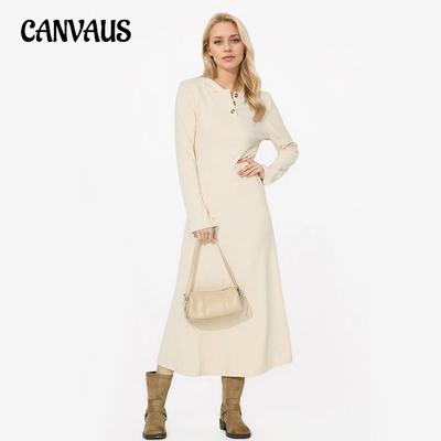 Women's Dress Sexy V-Neck Hooded Long Sleeve Solid Long Dresses