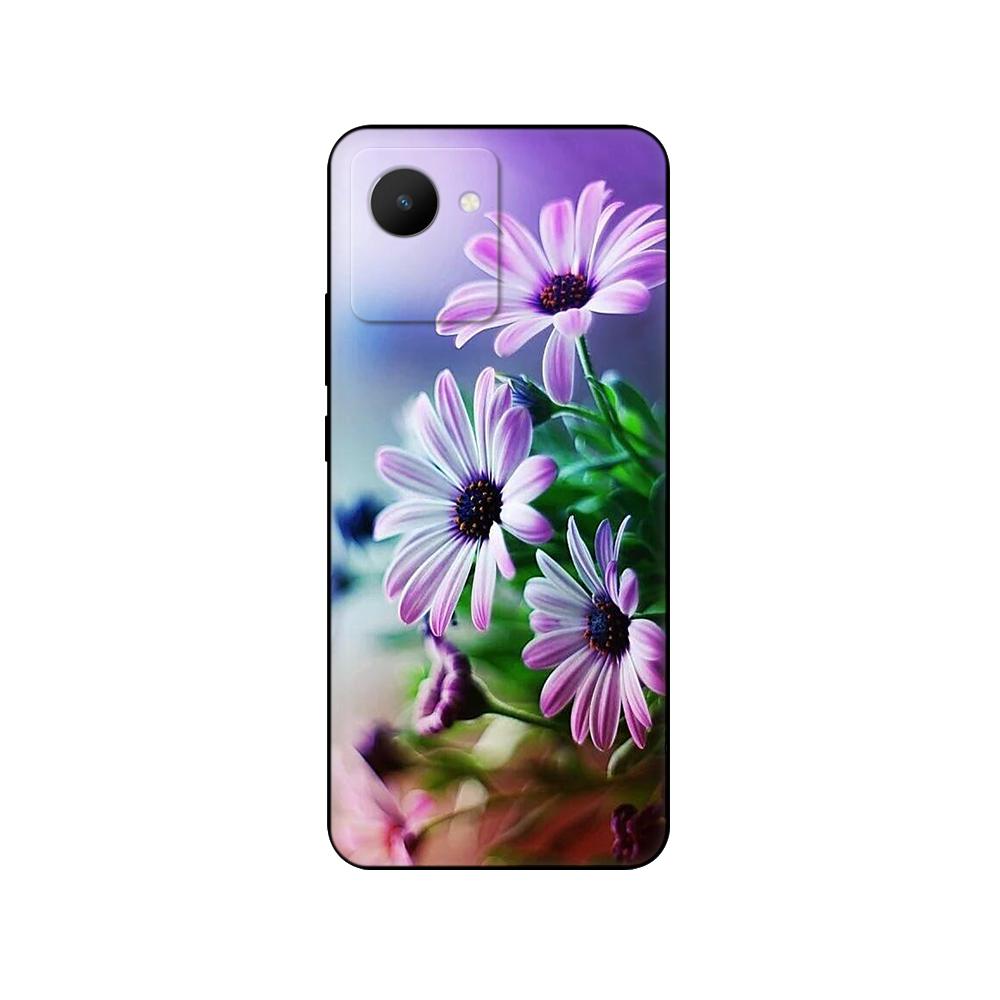 

Чехол для Realme C30, задняя крышка для OPPO RealmeC30 4G C 30, чехол для телефона, мягкий силиконовый чехол, черный чехол из ТПУ, розовый аниме, космический автомобиль Realme C30