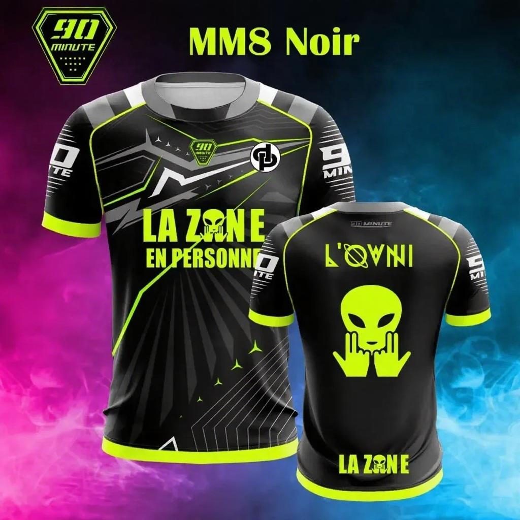 2026 Nuova T-shirt Estiva da Uomo Maillot 90 Minuti Toto & Ninetta Stampa Doppia Faccia Manica Corta Oversize Traspirante Asciugatura Rapida Top