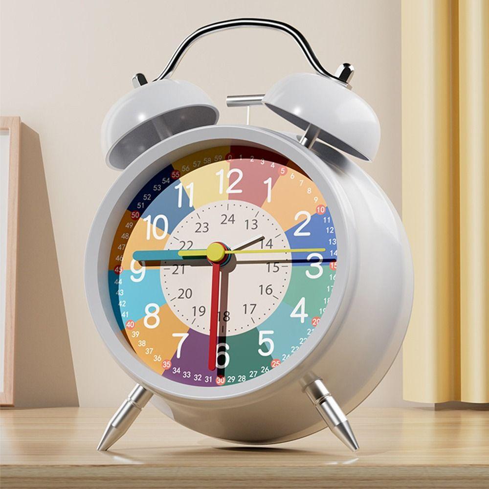 Early Education Table Alarm Clock Cartoon Number Desktop Clock  Home Decor