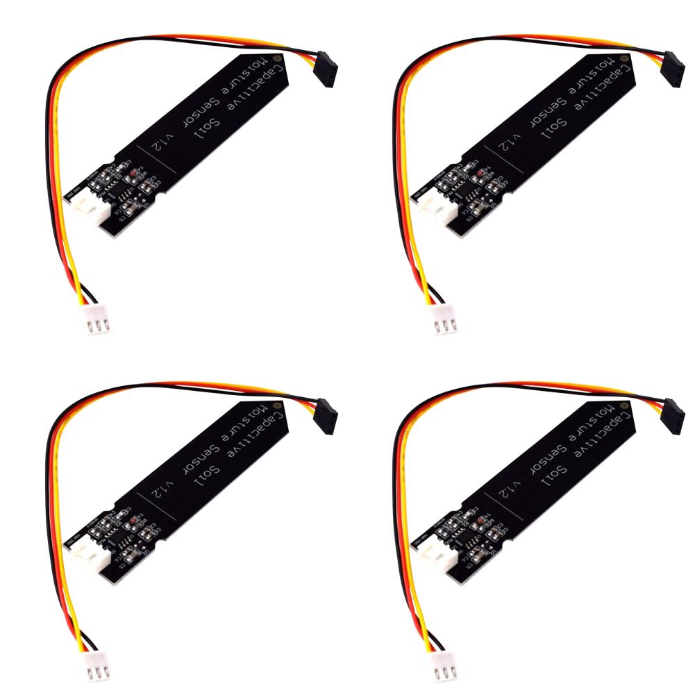 1-10PCS HW-390 Capacitive Soil Moisture Sensor Module Wide Voltage Corrosion Resistant 3.3-5.5V DC