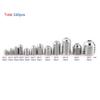 240pcs Convenient Set of Screws Allen Head Screws set Hex Socket Head Screws Grub Screw Set nternal Hex Drive Cup-Point