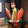 Realistic Golden Dragonfish Pillow Carp Catfish Loach Carp Plush Toy Soft And Comfortable Sofa Cushion