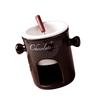 Heat Resistant Ceramic Fondue Cup For Chocolate Cheese Melting Perfect For Family Gatherings Dishwasher Safe Mug
