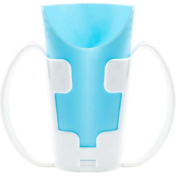 Nosey Cups,Elderly Care Cups,Cups for Physical Therapy Recovery and Rehabilitation,Nosey Cups with Holder 8.7oz
