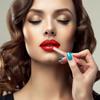 2pcs Silicone Lip Applicator with Cover, Round Head Silicone Lip Brush, Portable Makeup Applicator for Lip Balm Lip Glaze Lipstick Noseshadow