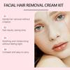 Facial Hair Removal Set, Facial Care, Hair Removal, Special Facial Hair Removal Cream, Lip Hair Removal, Gentle Facial Cleansing.