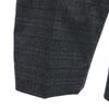 Lanvin Wyprodukowane w Japonii Spodnie typu slacks z mieszanki wełny w kratę 48 szare Męskie Używane